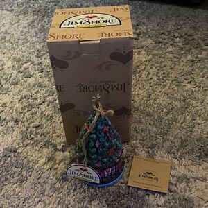 Jim Shore Believe In The Magic Of Christmas hinged tree.